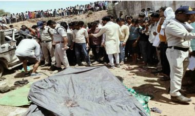 दर्दनाक हादसा : पुल से नीचे गिरी बोलेरो में 8 की मौत, 5 घायल