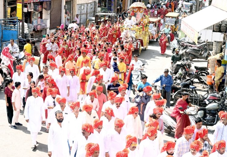 सामाजिक सरोकार : गुरुदेव संत शिरोमणि पीपाजी महाराज की 702वीं जयंती मनाई धूमधाम से