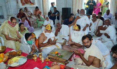 धर्म संस्कृति : विश्व की समस्त दिव्य शक्तियों का सागोद तीर्थ प्रतिष्ठा में आह्वान