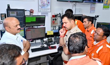 सुरक्षा की दृष्टि से इंडियन आयल डिपो का निरीक्षण किया कलेक्टर, एस.पी. ने