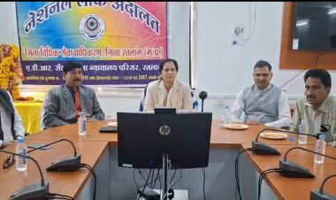 नेशनल लोक अदालत : जिले के न्यायालय में लंबित 798 प्रकरणों का किया निराकरण, 1884 व्यक्ति लाभान्वित