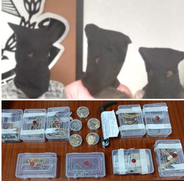 पुलिस को सफलता : देश के साथ रतलाम जिले में चोरी को अंजाम देने वाले तीन कंजर पुलिस की गिरफ्त में