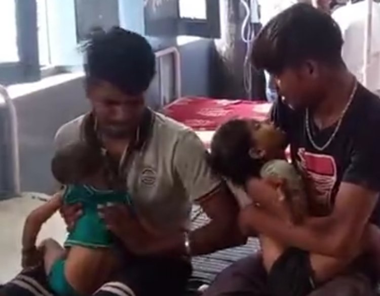 दिल दहलाने वाली घटना : बेटी महक, खुशबू और खुशी को जहर देकर पिता विनोद ने भी खा लिया, चारों की मौत