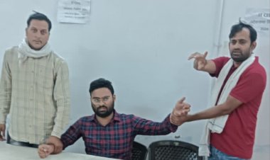 लोकायुक्त की कार्रवाई : बटांकन के लिए ₹8000 की रिश्वत लेते हुए पटवारी धराया