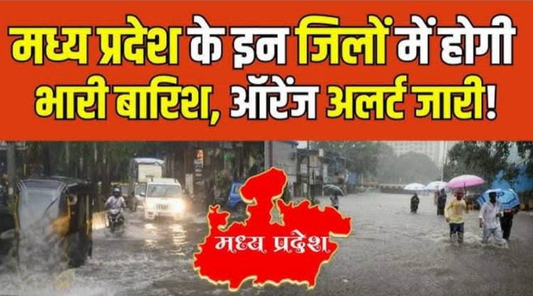 बारिश अलर्ट : रतलाम, उज्जैन, नीमच, मंदसौर, भोपाल, ग्वालियर सहित अन्य जिलों में भारी बारिश का अलर्ट, तीन टर्फ का असर