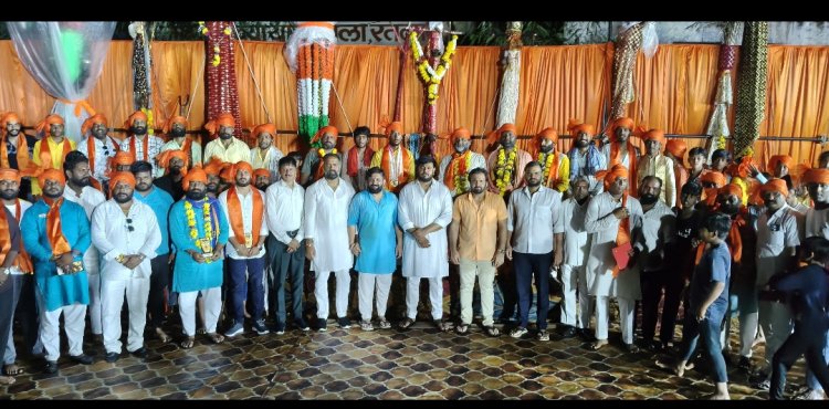 धर्म संस्कृति : छडी़ निशान का हुआ सामुहिक पूजन