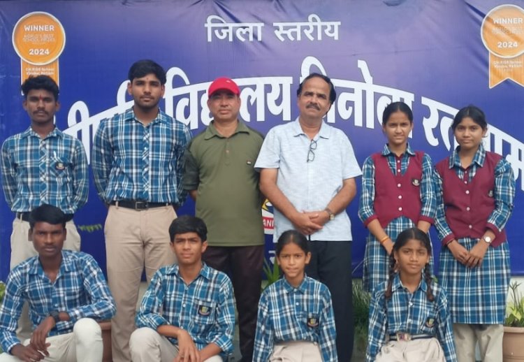 खेल सरोकार : सांदीपनि विद्यालय विनोबा के खिलाड़ियों का दबदबा, राज्य स्तर के लिए हुए चयनित