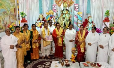 धर्म संस्कृति : चैतन्य देवियों की झांकी वास्तव में मातृत्व और नारी शक्ति का प्रतीक