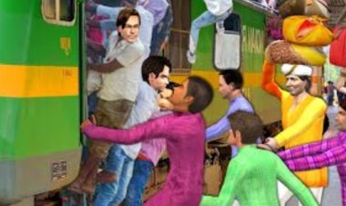 ... ये कैसी ट्रेन जो करवाती मैराथन