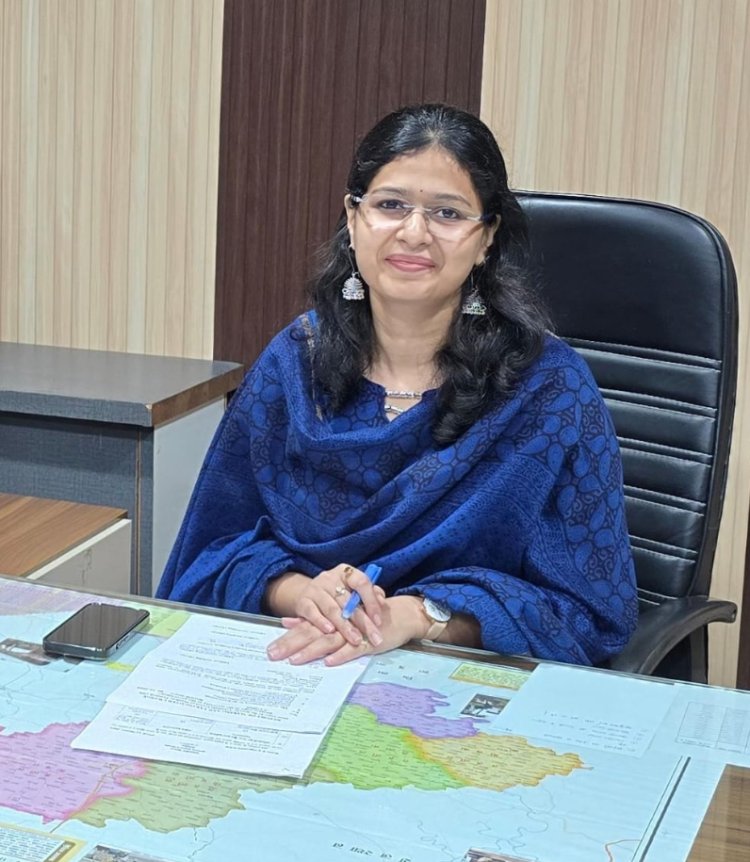 मिली जिले की कमान : ईमानदार छवि वाली तेज तर्रार वैशाली जैन ने पदभार ग्रहण किया जिला पंचायत सीईओ का