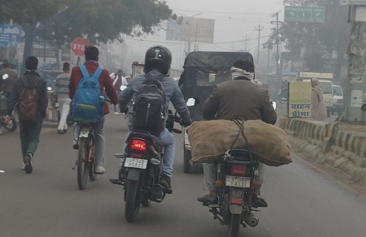 मौसम ने ली करवट : गुलाबी की बजाय ठिठुराने वाली ठंड शुरू, रात के तापमान में 5.3 डिग्री सेल्सियस की गिरावट
