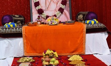 धर्म संस्कृति : जूना पीठाधीश्वर आचार्य महामंडलेश्वर स्वामी श्री अवधेशानंद गिरि जी महाराज का धूमधाम से मनाया पाटोत्सव