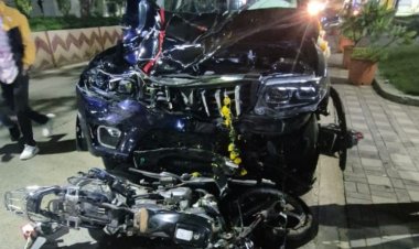 दर्दनाक हादसा : चार पहिया वाहन ने इंजीनियरिंग के तीन छात्रों को रौंदा, दो की मौत