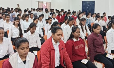 शिक्षा सरोकार : विद्यार्थियों ने सीखी मानसिक शांति की कला