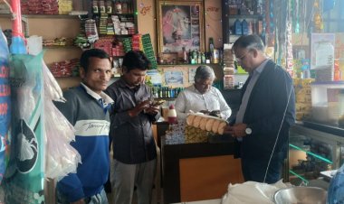 नापतौल विभाग की कार्रवाई : असत्यापित इलेक्ट्रॉनिक्स तोल उपकरण अमानक पैकेज बंद वस्तु जब्त