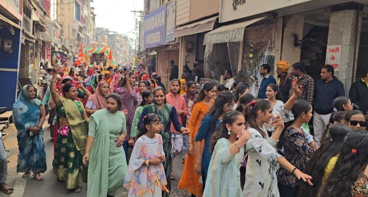 सामाजिक सरोकार : भगवान देवनारायणजी के जन्मोत्सव पर निकली भव्य शोभायात्रा 