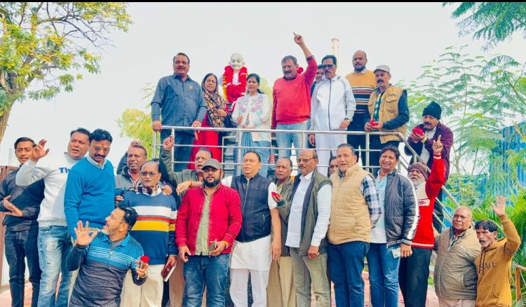 सामाजिक सरोकार : राष्ट्रपिता महात्मा गांधी जी का मनाया शहीदी दिवस