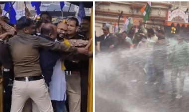 2 महीने का आदेश दूसरे दिन ध्वस्त : रैली भी निकली और प्रदर्शन भी हुए, लगा भारी पुलिस बल