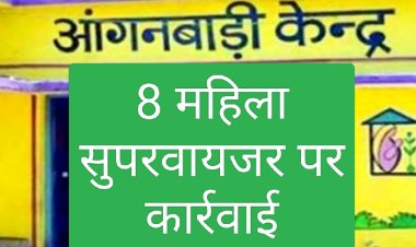 लापरवाह पर कार्रवाई : 8 सुपरवायजर का एक दिवस का वेतन राजसात