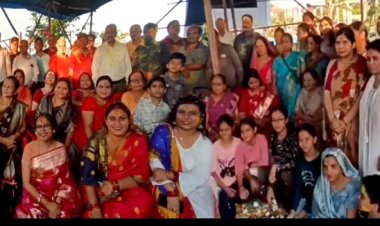 सामाजिक सरोकार : फाग उत्सव की रही धमाल, गीतों के साथ उड़ा गुलाल