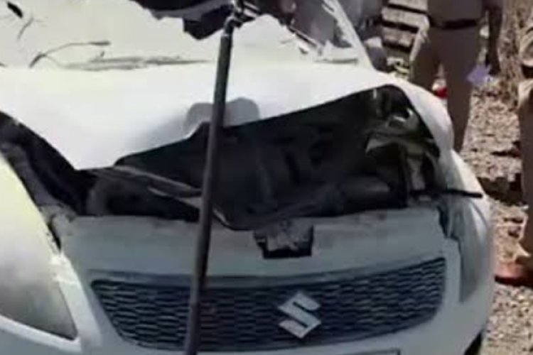 दर्दनाक हादसा : पिता के सामने ही कार में जलकर हो गई मासूम बेटे की मौत