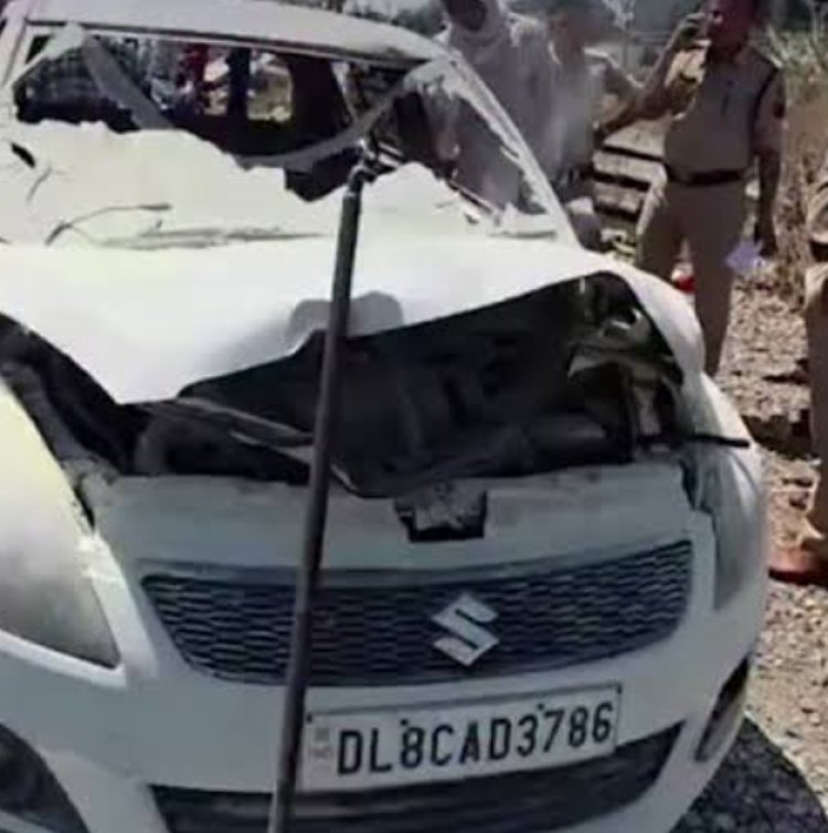 दर्दनाक हादसा : पिता के सामने ही कार में जलकर हो गई मासूम बेटे की मौत