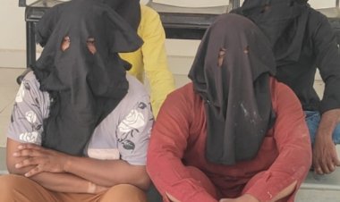 साधु के वेश में घर में घुसकर झाड़-फूंक के बहाने चोरी करने वाले 04 आरोपी गिरफ्तार