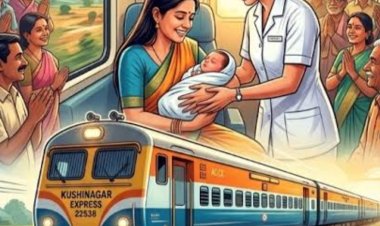 रेलयात्री सरोकार : चलती ट्रेन में दिया बेटी को जन्म, रेलवे से मिला समय पर सहयोग