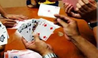मकान पर दबीश, 7 जुआरी पुलिस की गिरफ्त में