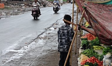 मुद्दे की बात : रतलाम में गंदगी के ढेर पर सज रहा "बीमारियों का बाजार" महामारी फैलने का अंदेशा