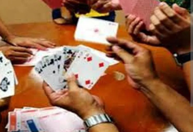 मकान पर दबीश, 7 जुआरी पुलिस की गिरफ्त में