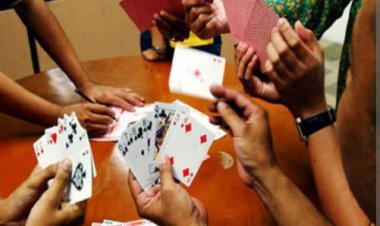 पुलिस कार्रवाई : जुआ खेलते 09 आरोपी गिरफ्तार