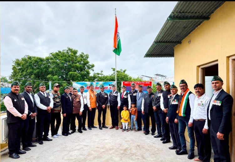 अखिल भारतीय पूर्व सैनिक सेवा परिषद ने हर्षोल्लास से मनाया 80वां स्वतंत्रता दिवस