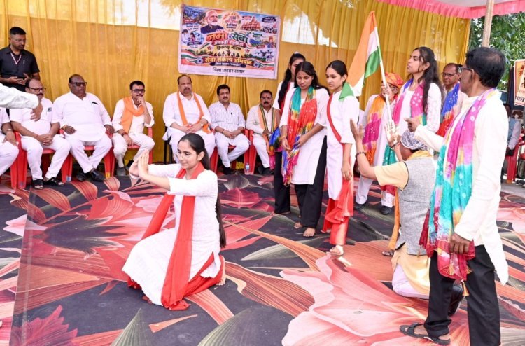 गांधी जयंती पर रतलाम में श्रद्धा का संगम और 'नमो सेवा' का संदेश