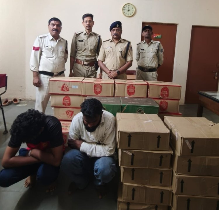 डेलनपुर टोल टैक्स पर आबकारी विभाग का शिकंजा, पकड़ी 11.45 लाख रुपये की अवैध शराब